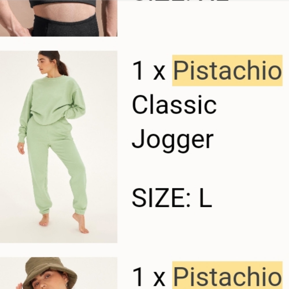 Girlfriend Collective classic joggers - Picture 5 of 5